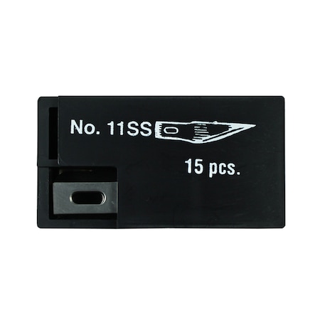 Excel Blades No 21 Stainless Steel Hobby Blade Refills with Dispenser, 15 pcs. 12pk 23021